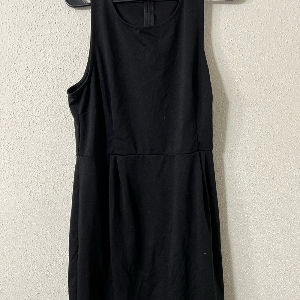 Old Navy Black Halter Sheath Mini Dress